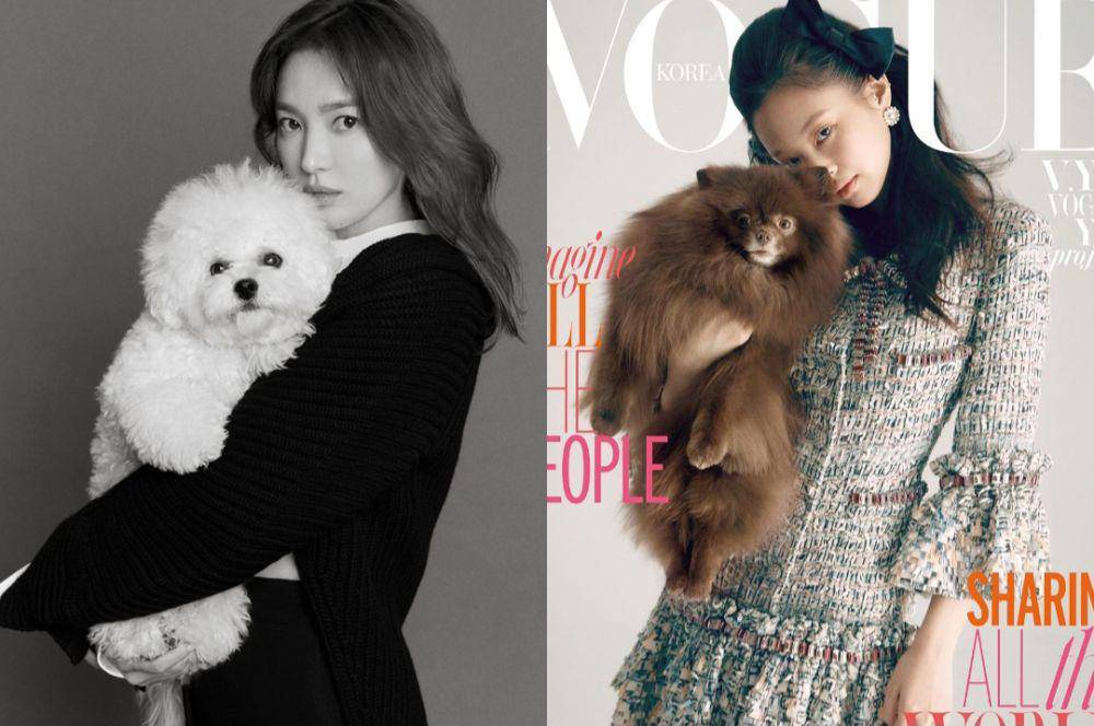 Song Hye Kyo dan Jennie BLACKPINK (voguehk.com | instagram.com/jennierubyjane)