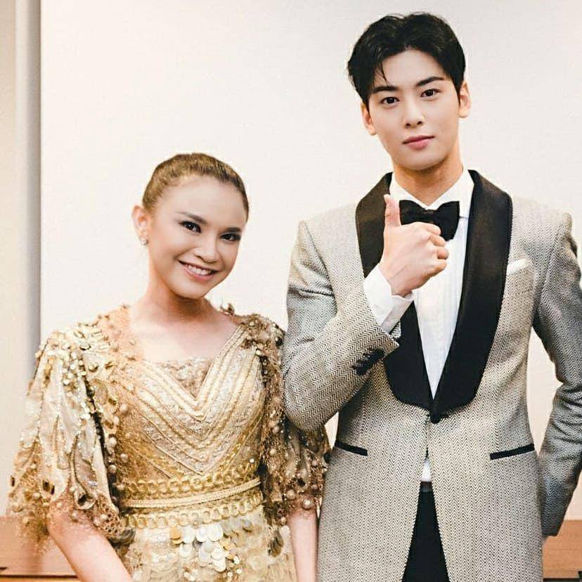 potret Rossa bersama Cha Eun Woo (instagram.com/itsrossa910)