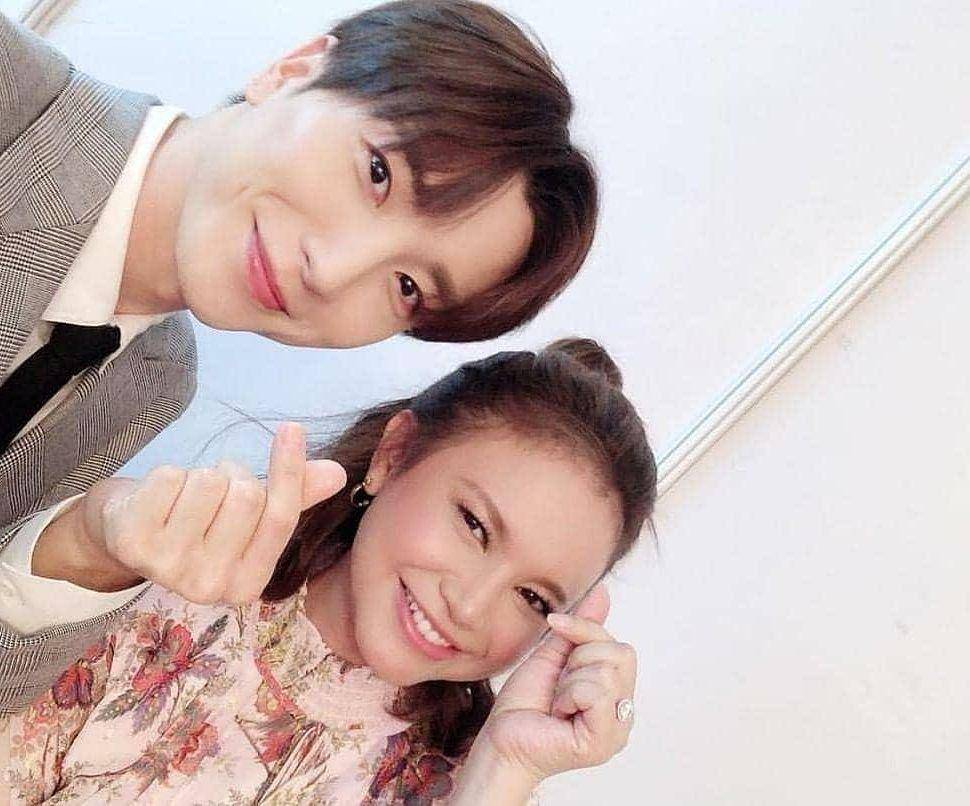 potret Rossa bersama Leeteuk Super Junior (instagram.com/itsrossa910)