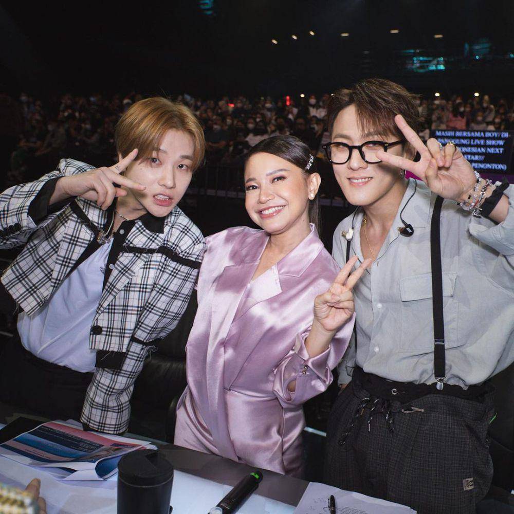 potret Rossa bersama Jay dan DK iKon(instagram.com/itsrossa910)