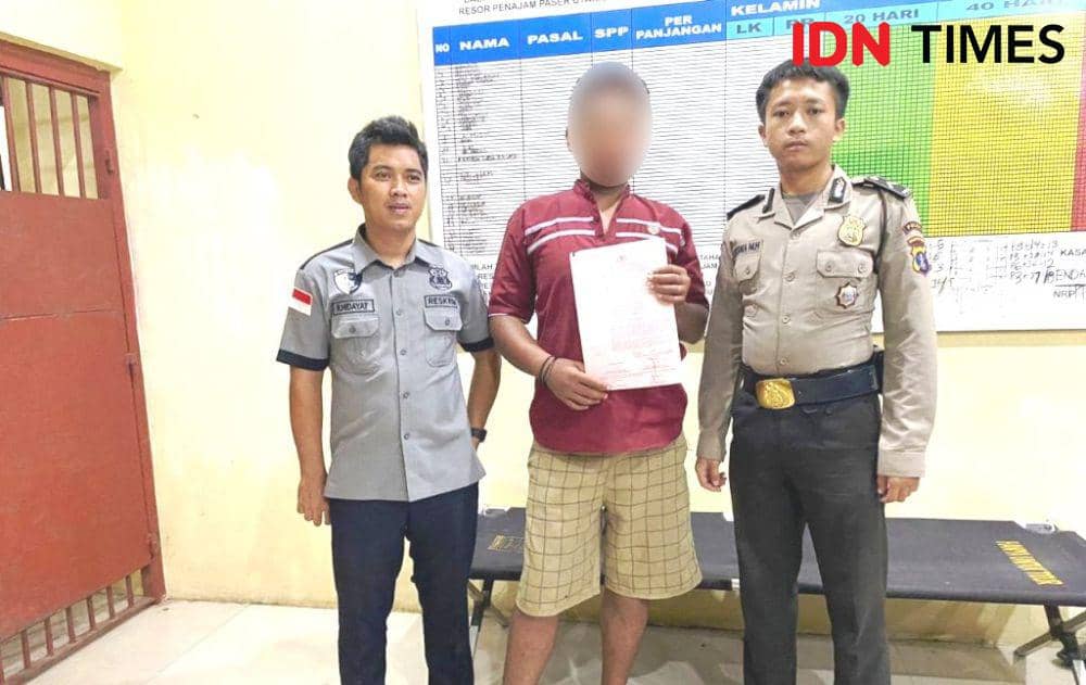 Spesialis Jambret Tas Jemaah Masjid Berhasil Dibekuk Polres PPU