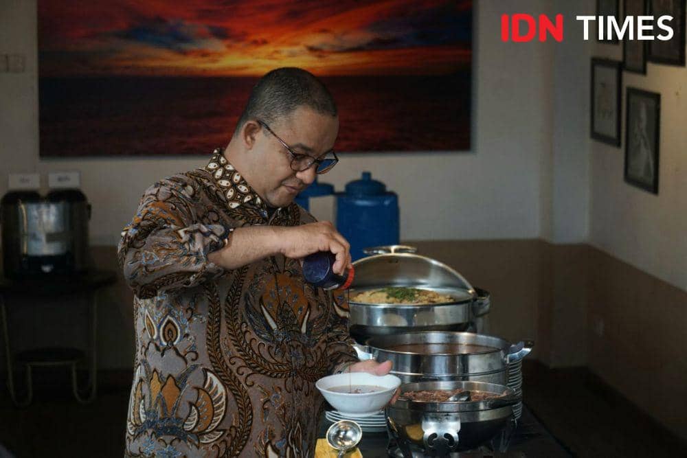 Ke Jogja, Anies Sarapan di Kafe yang Pernah Didatangi AHY