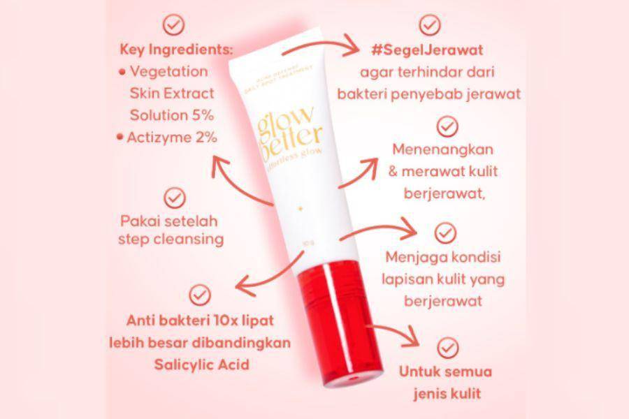 Glow Better Acne Defense Daily Spot Treatment (shopee.co.id/Glow Better Official Shop)