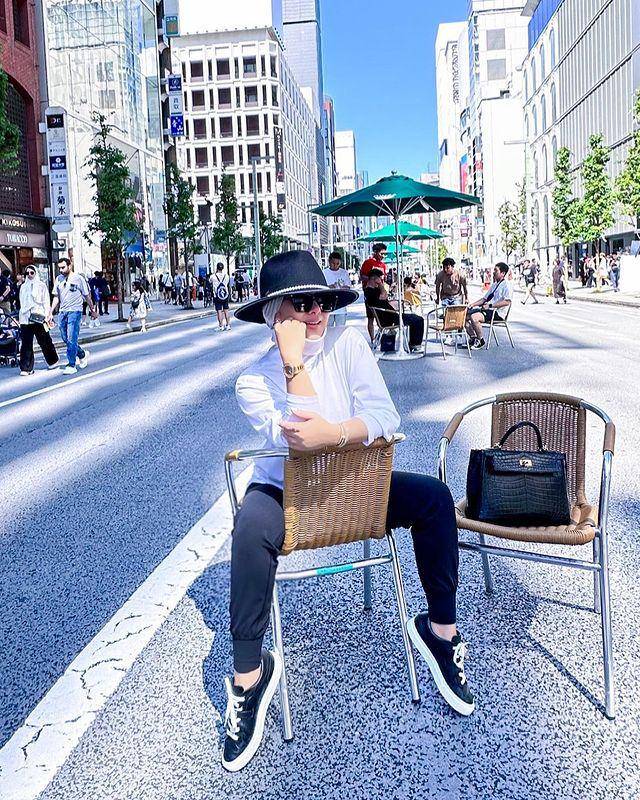 Syahrini di Jepang (instagram.com/princessyahrini)