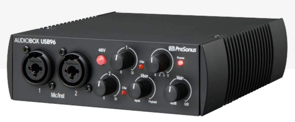 PreSonus AudioBox USB 96 (presonus.com)