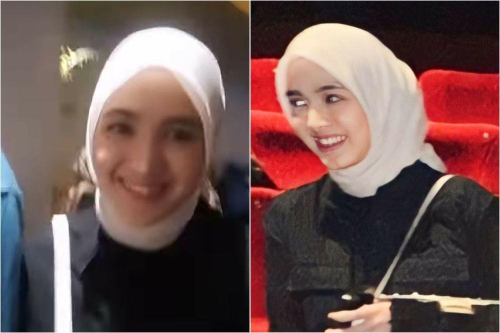 7 Potret Cut Syifa di Gala Premiere Film Ketika Berhenti di Sini