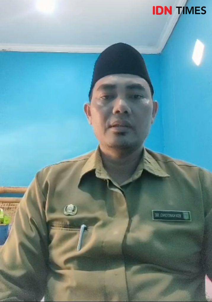 Kepala Desa Kayangan Edi Kartono. (dok. Istimewa)
