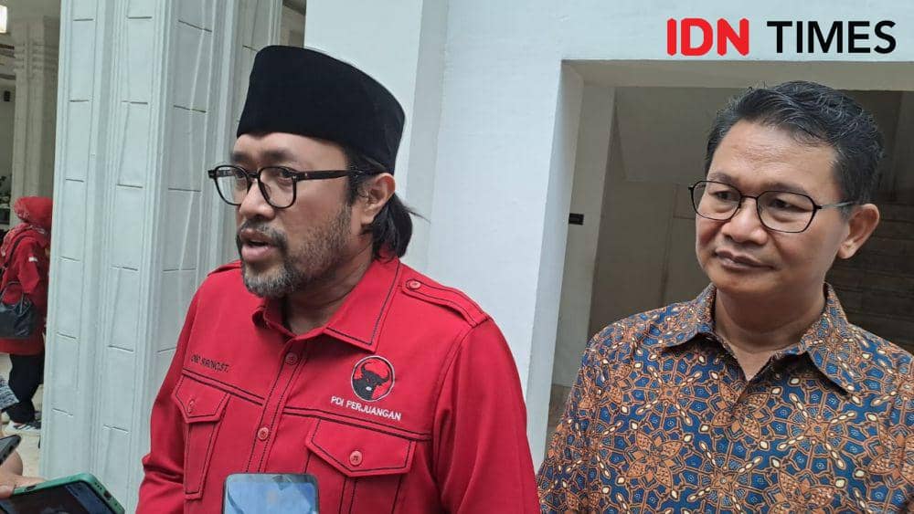 Ketua DPD PDI Perjuangan Jabar, Ono Surono (IDN Times/Azzis Zulkhairil)