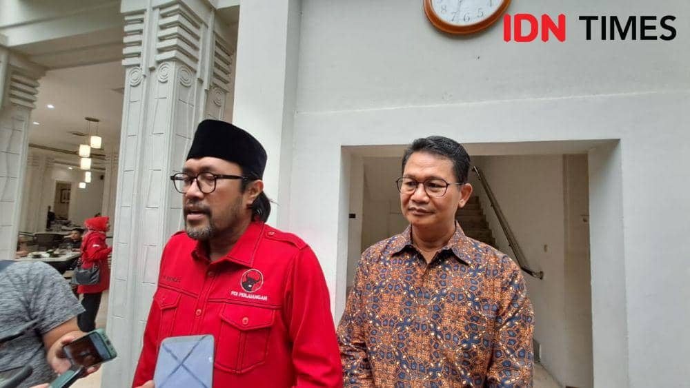 Ketua DPD PDI Perjuangan Jabar, Ono Surono (IDN Times/Azzis Zulkhairil)