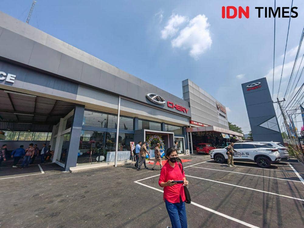 Diler Chery di Kartasura. (IDN Times/Larasati Rey)
