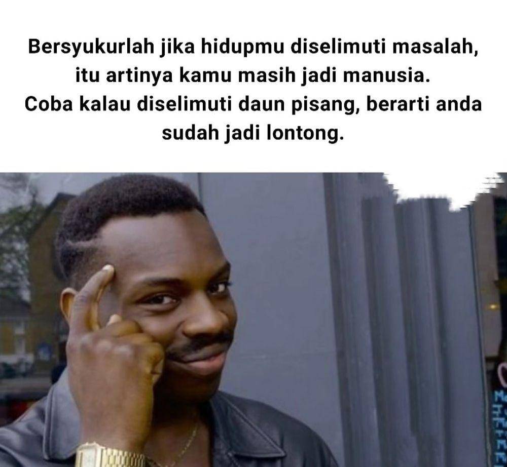 meme disuruh mikir (instagram.com/statuslucu_official)