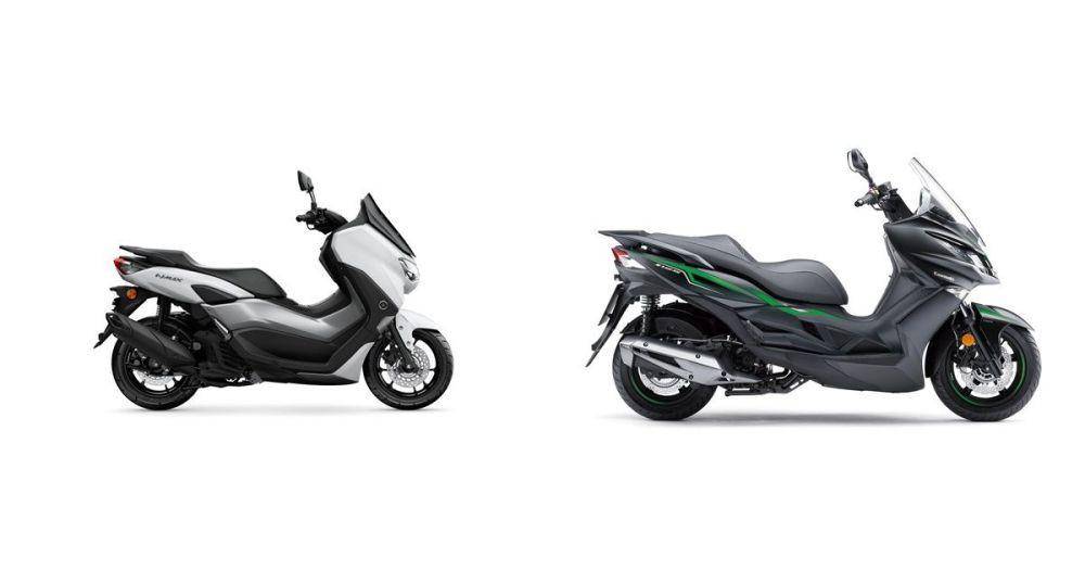 Kawasaki J125 vs Yamaha NMAX (1000Ps/1000ps.at)