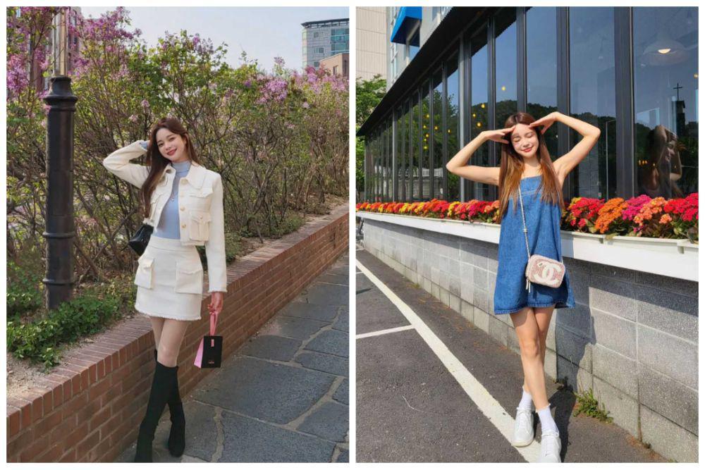10 Inspirasi OOTD ala Han Eu Ddeum, Pemeran Angela di Drakor Celebrity