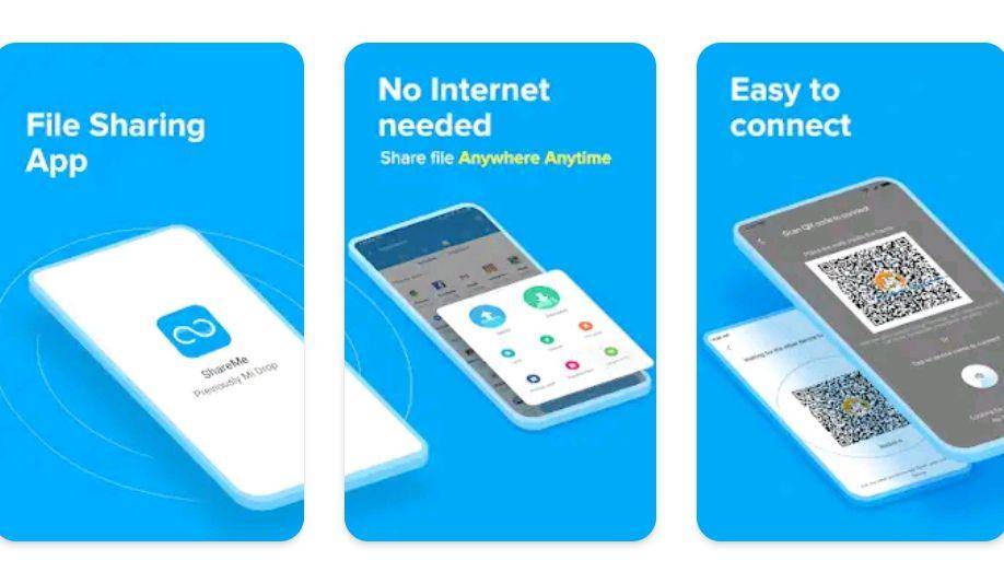 potret aplikasi ShareMe (Xiaomi Inc/ShareMe)