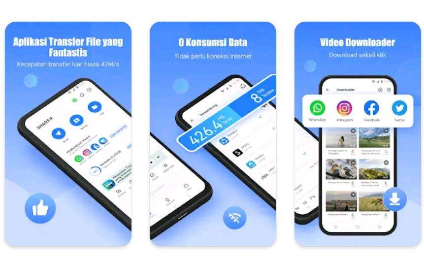 potret aplikasi SHAREit (Smart Media4U Technology Pte.Ltd/SHAREit)