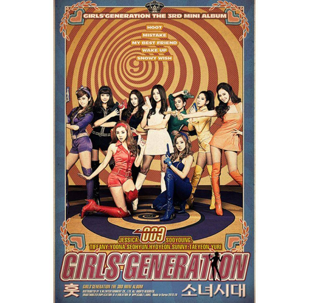 cover album Hoot dari SNSD (youtube.com/GIRLS' GENERATION)