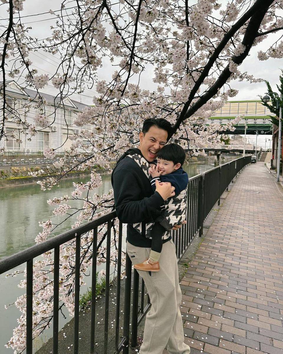 potret Billy Davidson dan buah hati (instagram.com/billydavidson_)