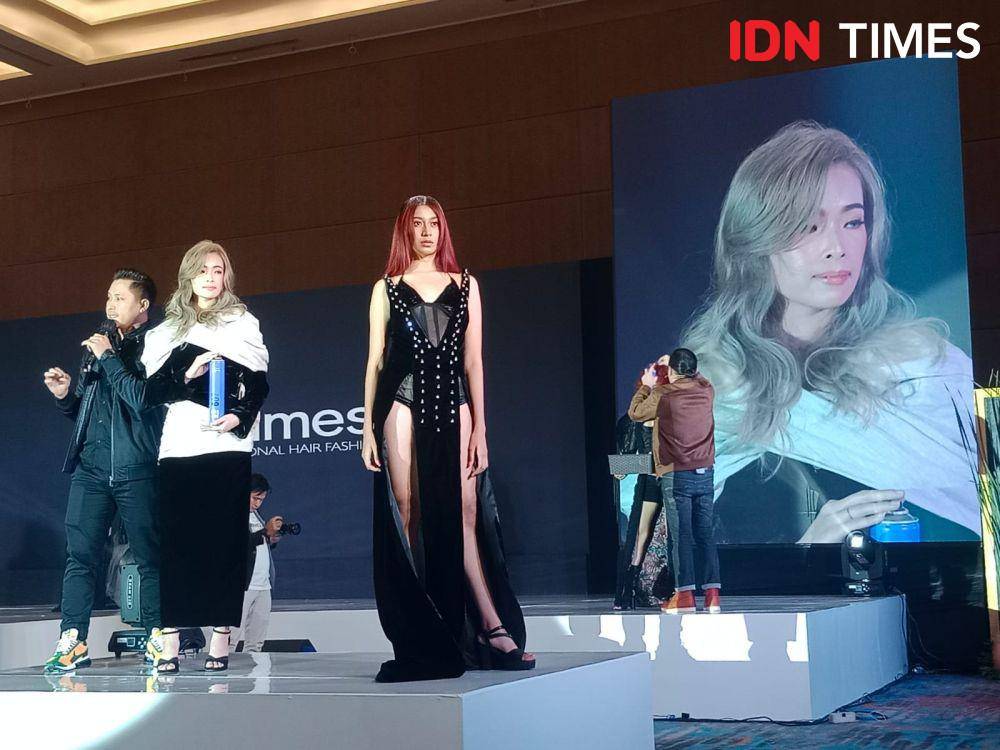 Launching Produk Perawatan Rambut dari Framesi di Jakarta pada Senin (24/7/2023). IDN Times/Adyaning Raras