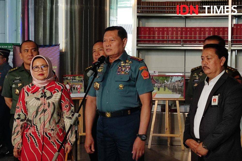Panglima TNI Laksamana Yudo Margono (IDN Times/Yosafat Diva Bayu Wisesa)