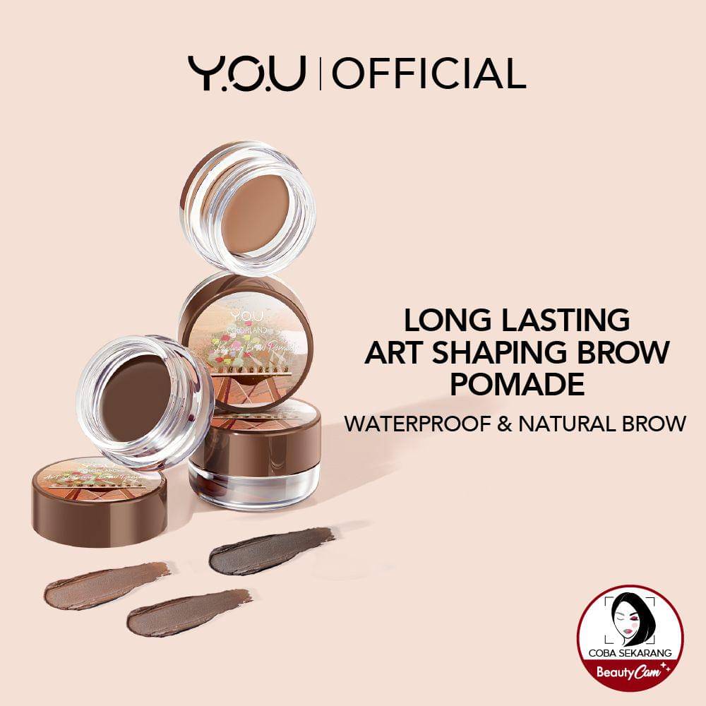 YOU Colorland Art Shaping Brow Pomade (dok. Shopee/youbeautyofficial)