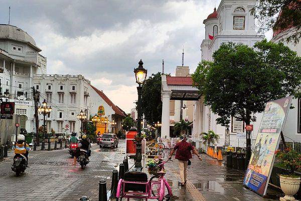 ilustrasi suasana Kota Lama Semarang (google.com/maps/Seno Sumadri)