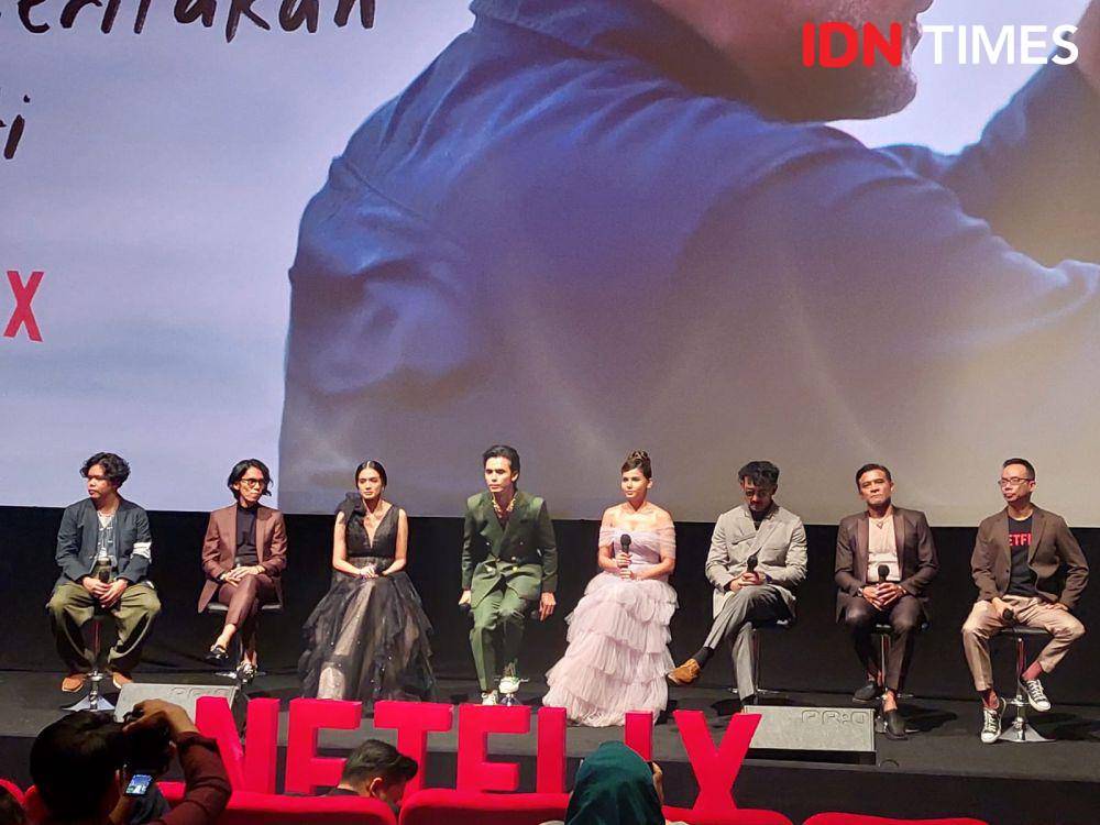 Sutradara, produser dan pemain film Hari Ini Akan Kita Ceritakan Nanti (IDN Times/Erfah Nanda)