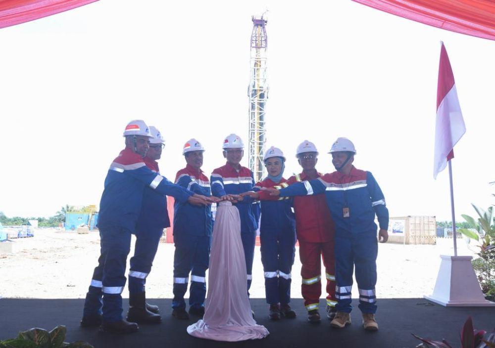 Pertamina Tajak Perdana Sumur Minyak Non Konvensional Blok Rokan
