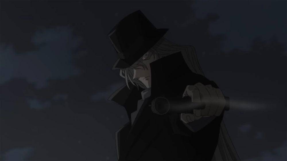 Gin (dok. TMS Entertainment/Detective Conan Movie 26: Kurogane no Submarine)