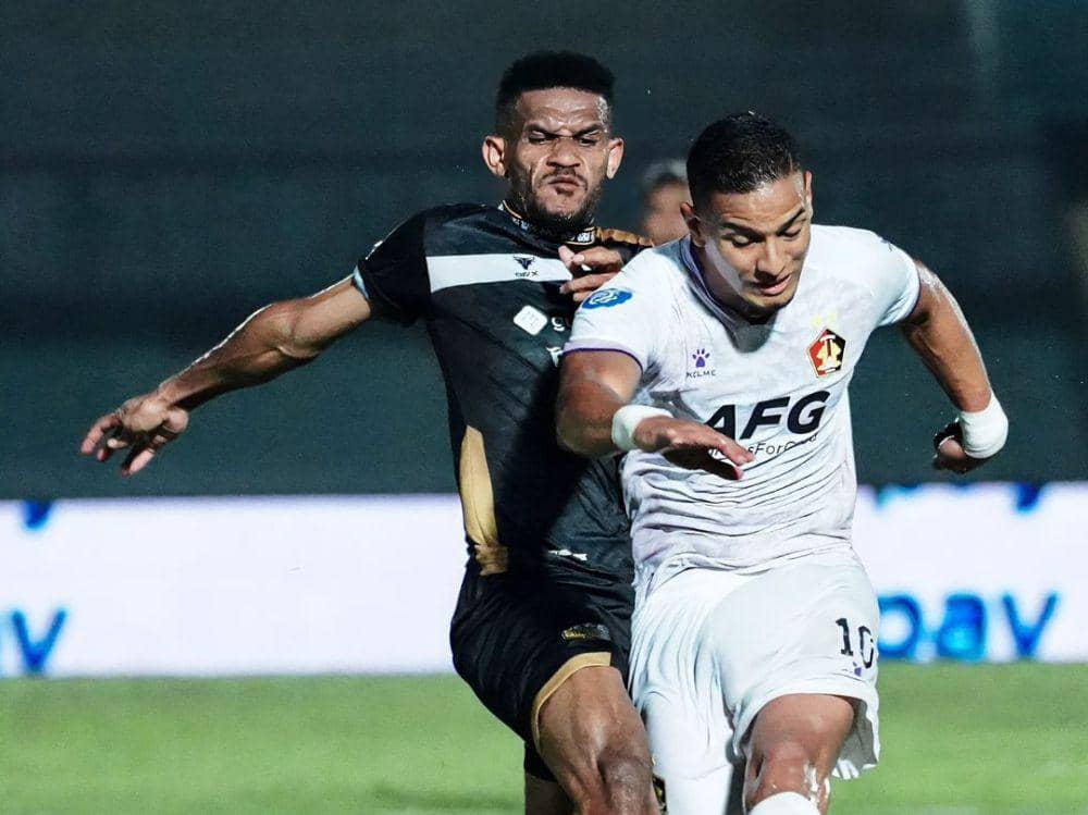 Persik Kediri saat menghadapi Dewa United pada putaran pertama di Liga 1 Indonesia 2023/2024. (instagram.com/persikfcofficial)