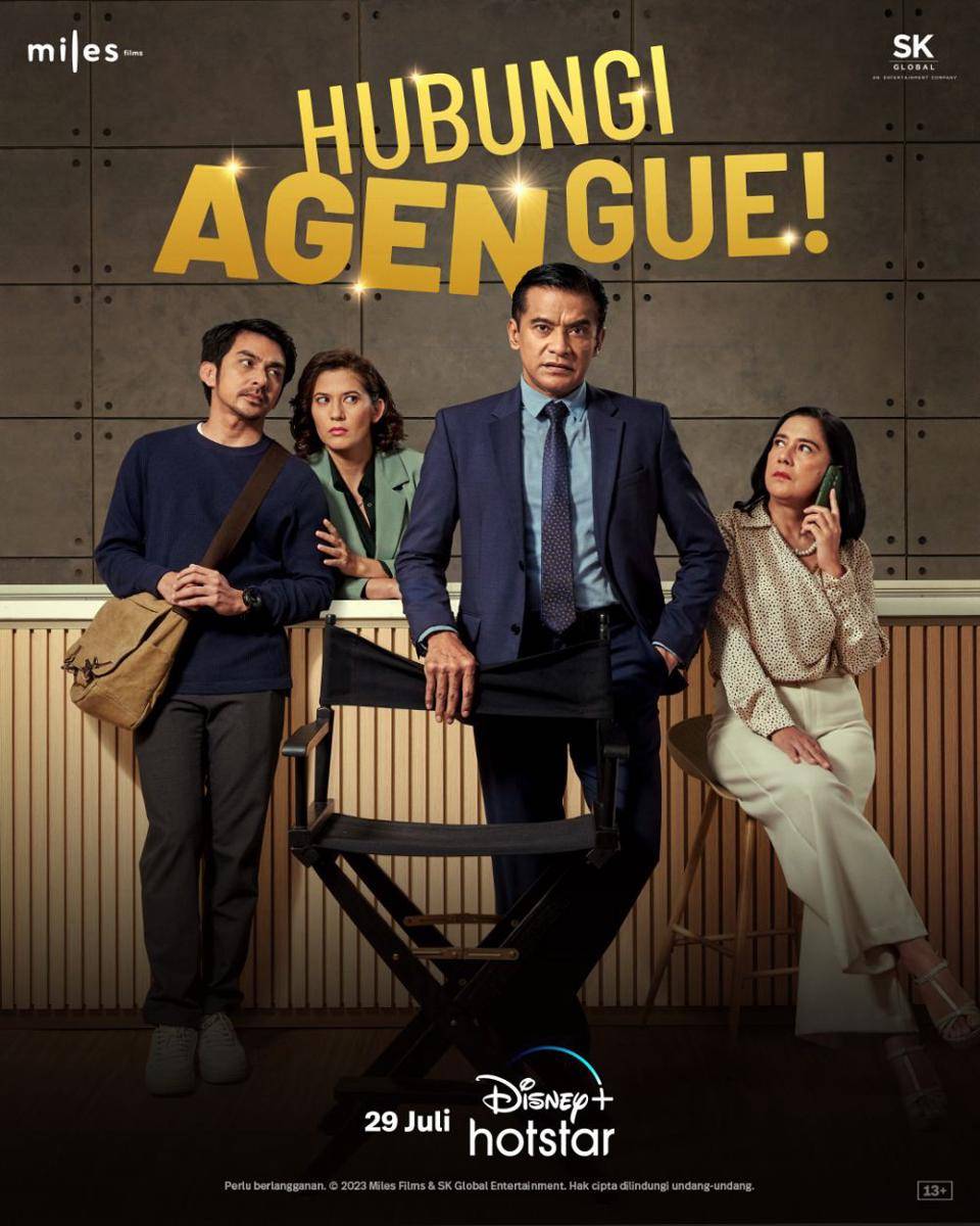 poster Hubungi Agen Gue (dok. Disney+ Hotstar/Miles Films)