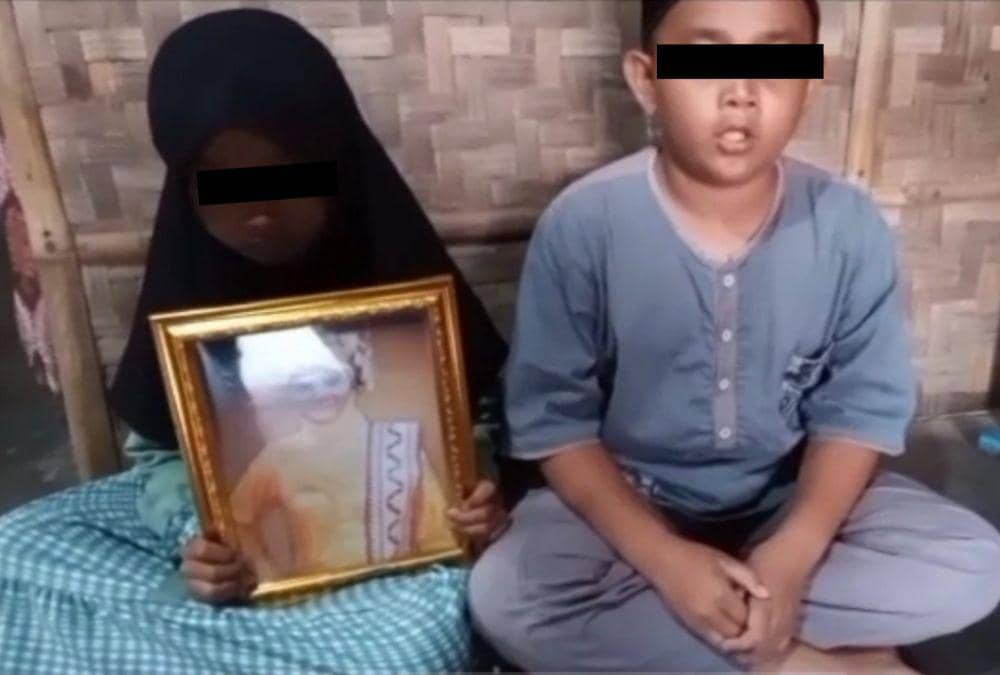 Kakak Adik Lampung Curhat ke Jokowi, Minta Tangkap Ayah Bunuh Ibunya
