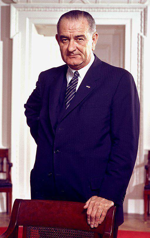 ilustrasi Lyndon B johnson (commons.wikimedia.org/Leonel Sohns)