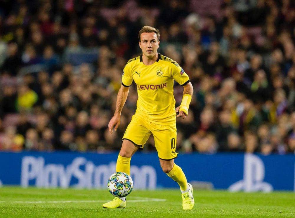 Mario Götze berseragam Borussia Dortmund (instagram.com/mariogotze)