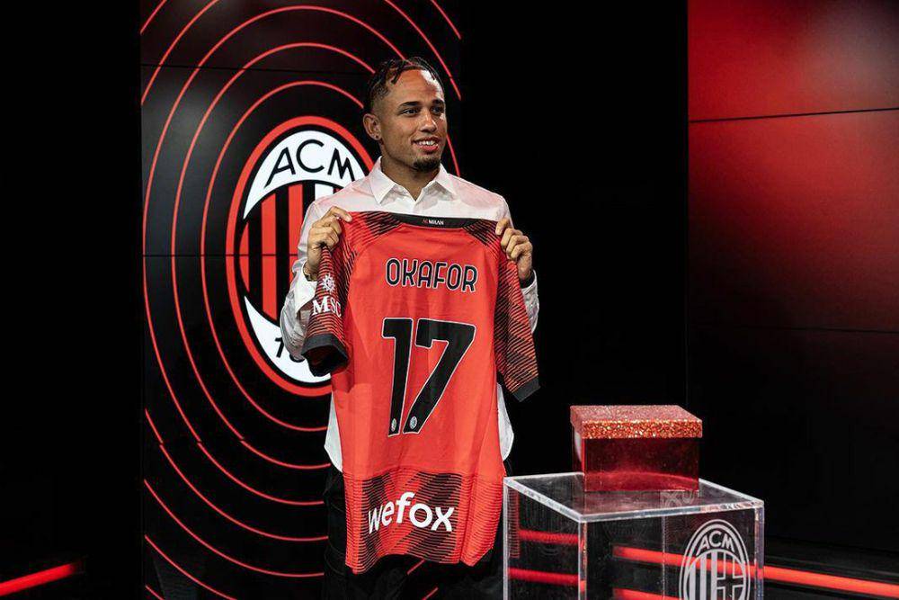 Noah Okafor bergabung dengan AC Milan pada musim panas 2023. (instagram.com/noah.arinze)