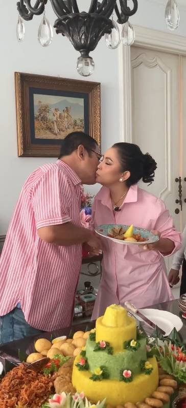potret perayaan ulang tahun Bambang Trihatmodjo (instagram.com/mayangsari_official)