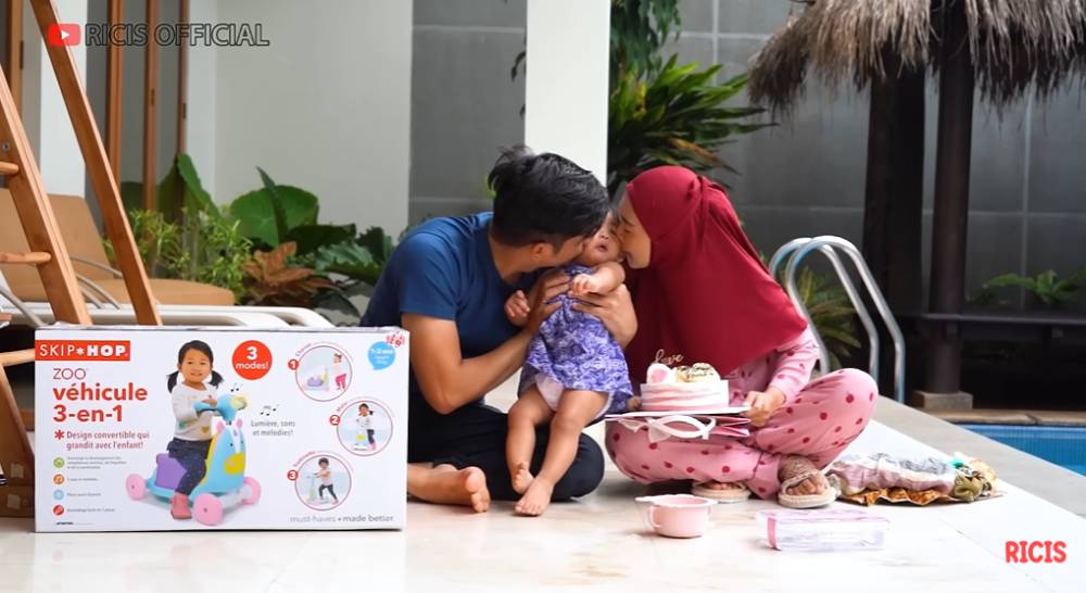 Moana ulang tahun (YouTube.com/Ricis Official)