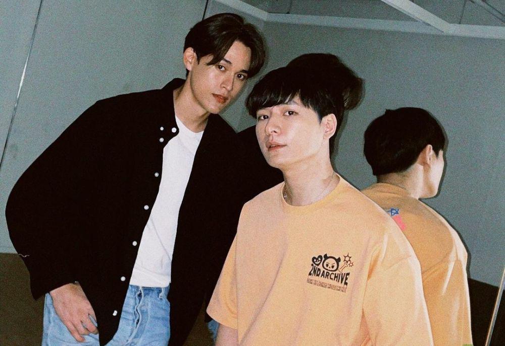 7 Foto Bromance Gawin Caskey dan Krist Perawat, Punya Chemistry Kuat