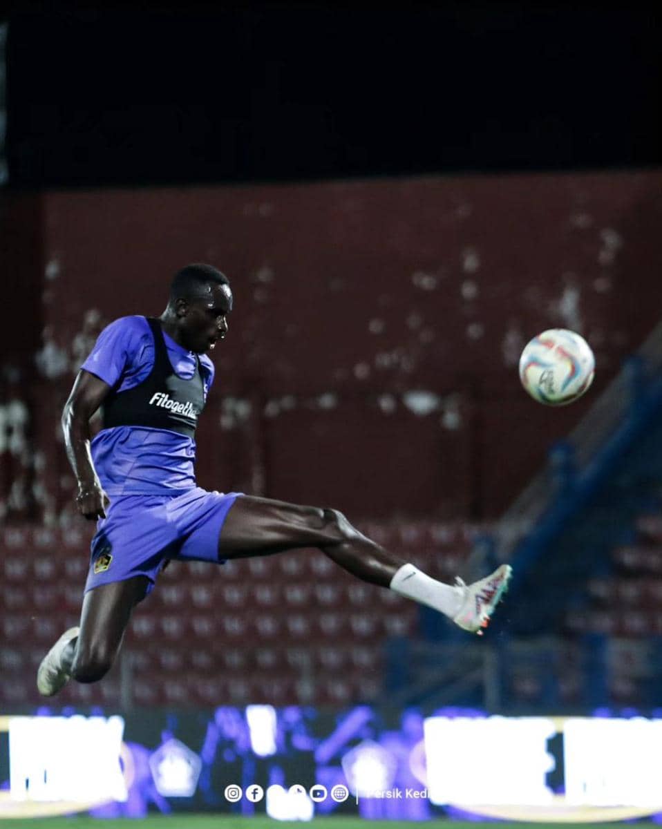 Pemain Persik Kediri saat berlatih. Instagram.com/ persikfcofficial