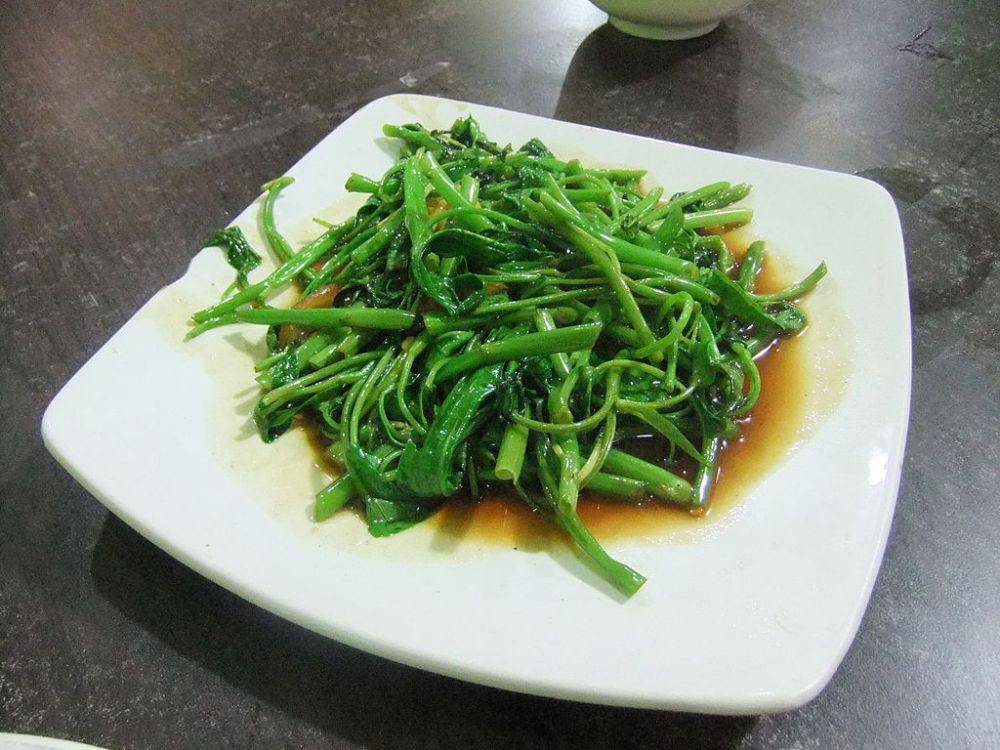ilustrasi tumis kangkung (commons.wikimedia.org/Midori)