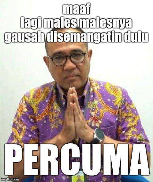 meme kocak gak mau dikasih semangat (twitter.com/aabjad)