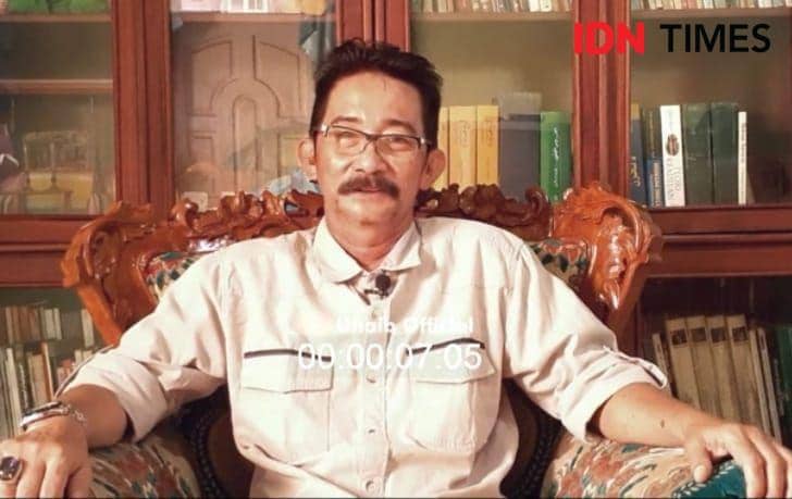Pengamat politik di Kalimantan Selatan Dr Muhammad Uhaib As'ad, Sabtu (29/7/2023). (IDN Times/Hamdani)