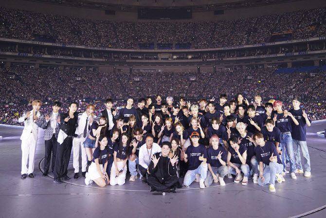 potret konser SMTOWN (dok. SM Enterainment)
