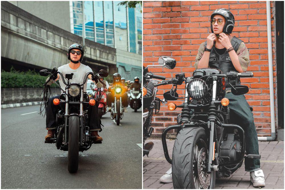 10 Artis Cowok yang Suka Naik Motor Gede, Gagah Banget!