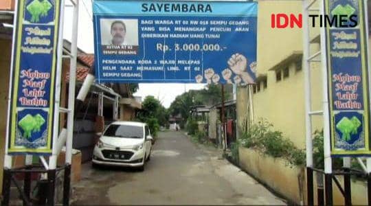 Warga Kota Serang Gelar Sayembara Tangkap Maling Berhadiah Rp3 Juta
