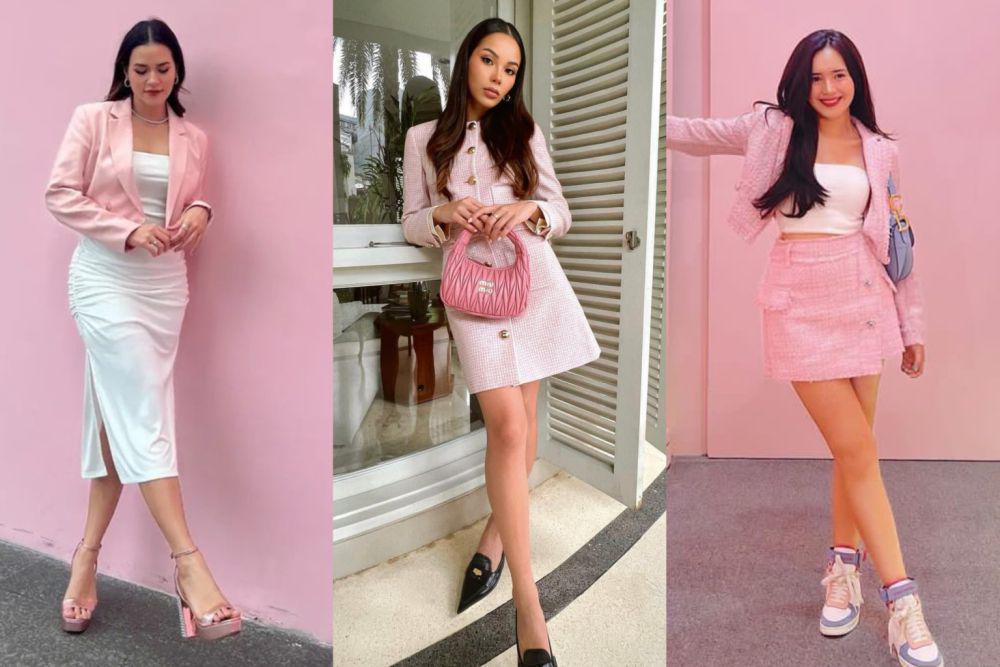 9 Ide Outfit Baby Pink ala Artis, Tunjukkan Aura Feminin!