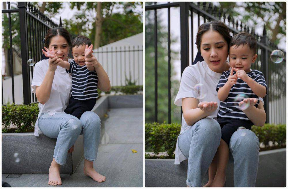 potret Nagita Slavina dan Rayyanza (instagram.com/raffinagita1717)