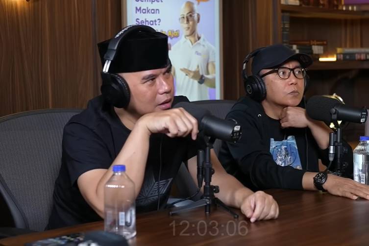 Ahmad Dhani di podcast Deddy Corbuzier (YouTube.com/Deddy Corbuzier)