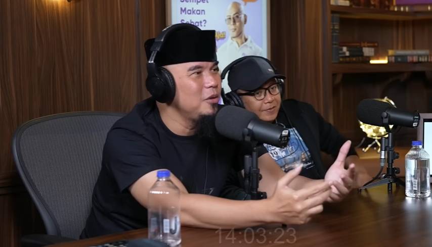 Ahmad Dhani di podcast Deddy Corbuzier (YouTube.com/Deddy Corbuzier)