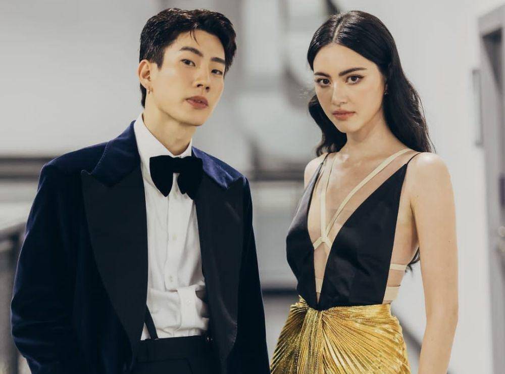 Davika Hoorne bersama Off Jumpol (instagram.com/davikah)