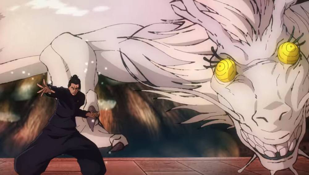 Getou menyerang Toji (dok. MAPPA/ Jujutsu Kaisen Season 2)